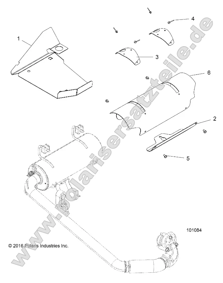 Engine, Exhaust System Shields Engine, Exhaust System Shields