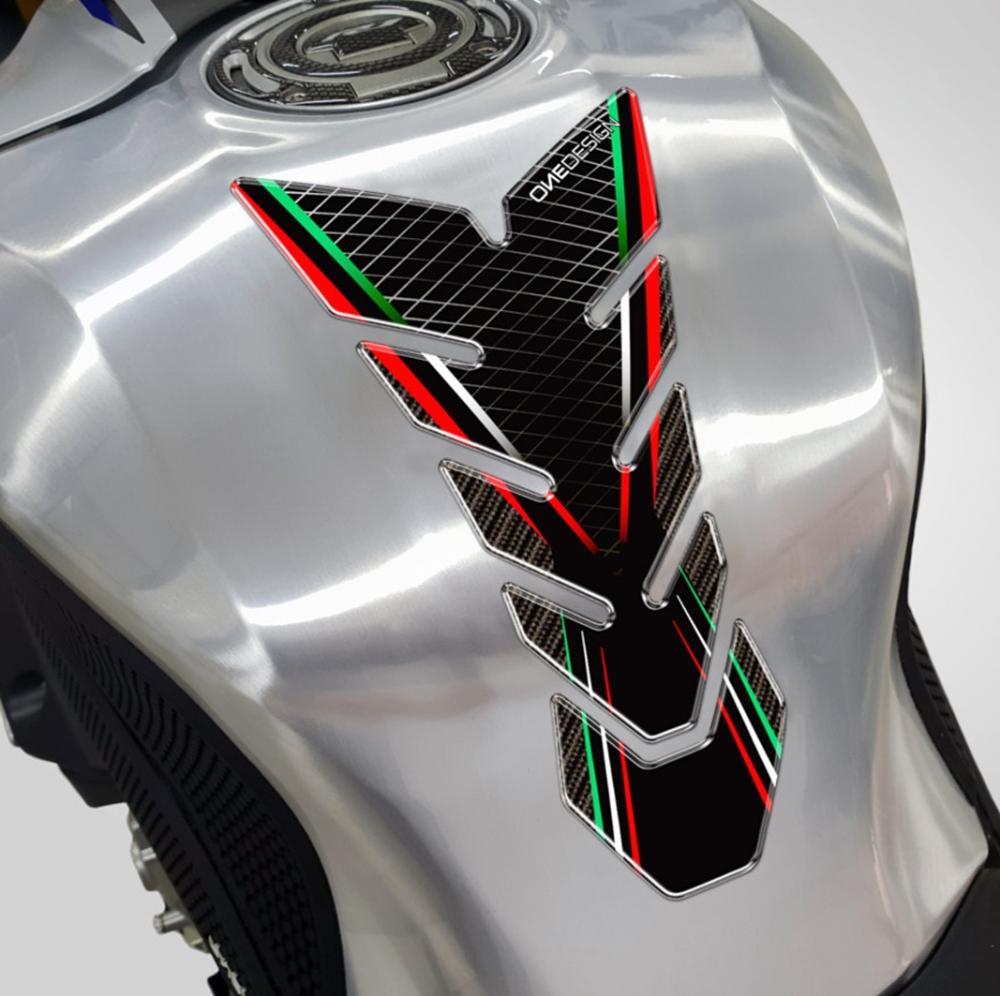 OneDesign_Tankpad_Black_Edition_rot_gruen_Design___Universal_CGBE16P_2 OneDesign Tankpad Black Edition "schwarz-rot-grün" Design - Universal