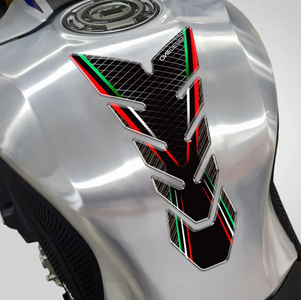 OneDesign_Tankpad_Black_Edition_rot_gruen_Design___Universal_CGBE16P_2 OneDesign Tankpad Black Edition "schwarz-rot-grün" Design - Universal