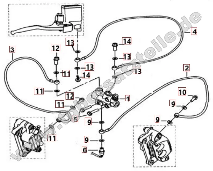 Bremsanlage vorne Bremsanlage vorne