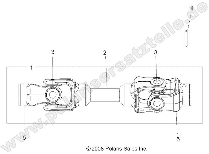 DRIVE TRAIN, MID PROP SHAFT DRIVE TRAIN, MID PROP SHAFT