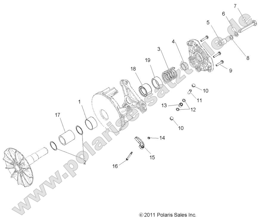 Drive Train, Primary Clutch