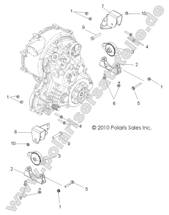 Drive Train, Transmission Mounting