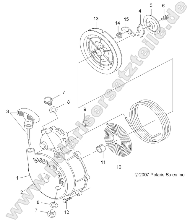 ENGINE, RECOIL STARTER ENGINE, RECOIL STARTER