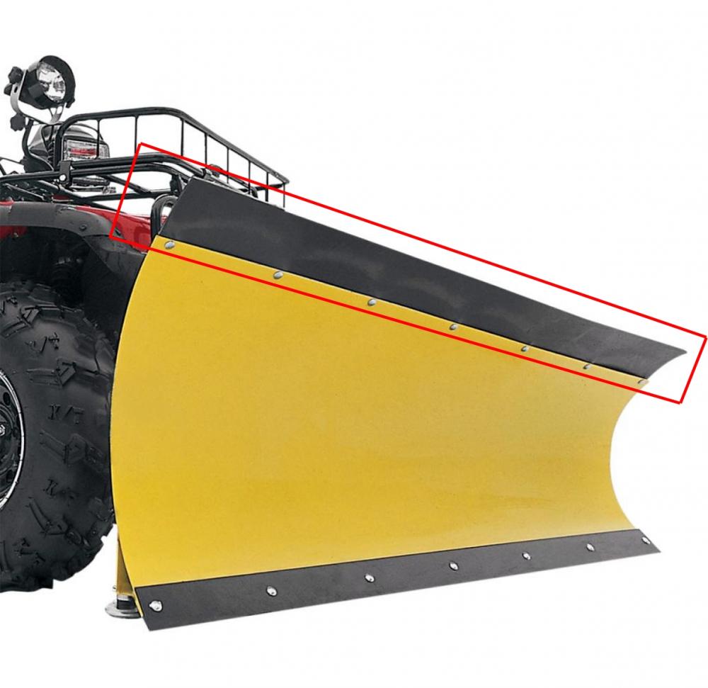 Moose Utility Division Gummileiste oben - passend für Moose Plow Schneeschild 127 cm 50"