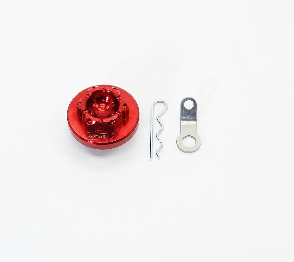 TMP Racing CNC Öleinfüllschraube rot M27x3 mm Yamaha