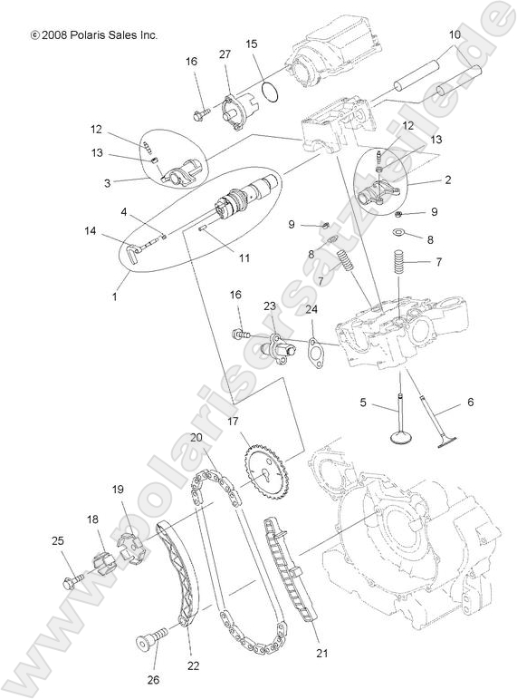 ENGINE, VALVES and CAMSHAFT ENGINE, VALVES and CAMSHAFT
