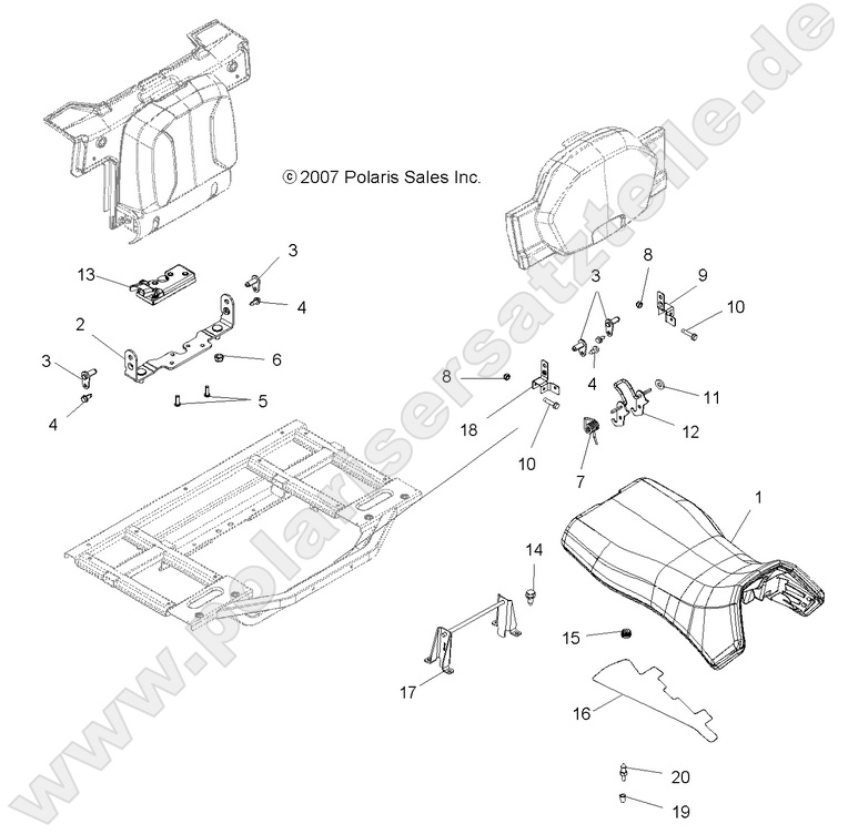 BODY, SEAT and OPERATOR