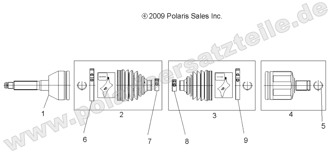 DRIVE TRAIN, FRONT DRIVE SHAFT DRIVE TRAIN, FRONT DRIVE SHAFT