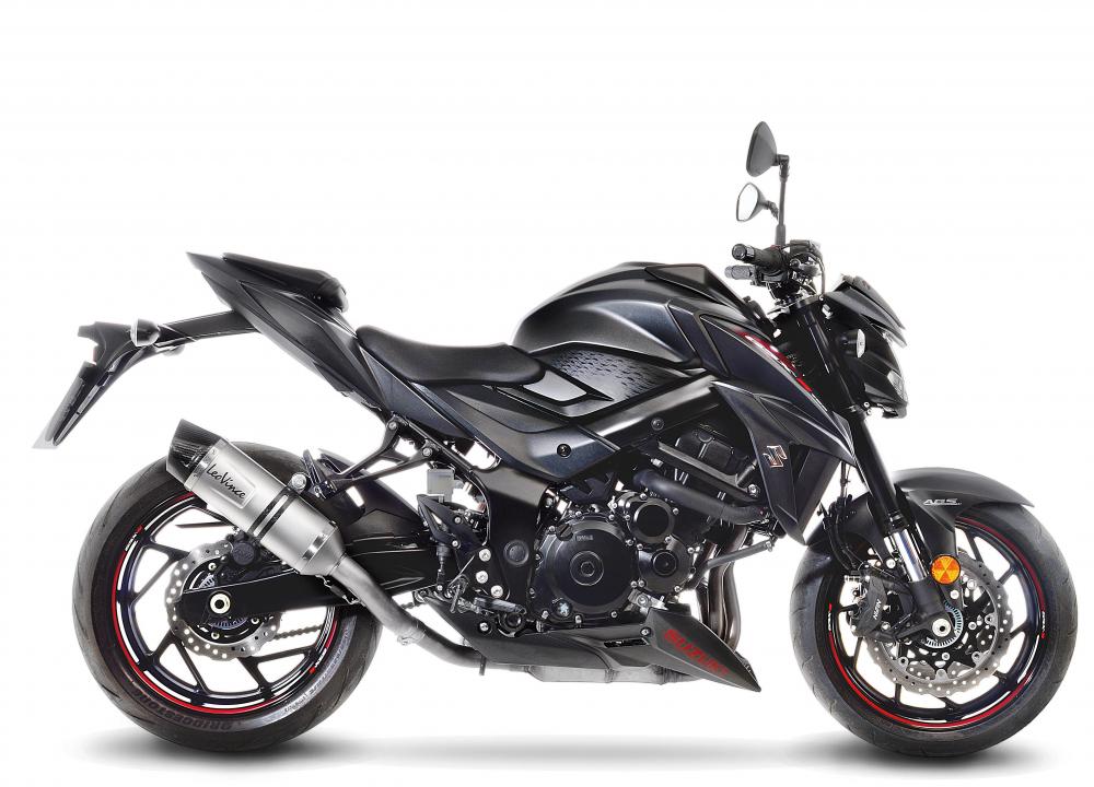 LeoVince Slip-On Schalldämpfer LV ONE EVO Edelstahl Suzuki GSX-S 750 2017-20