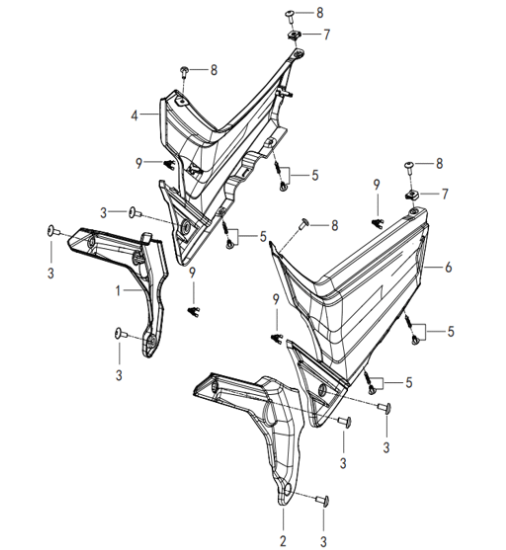 Seitenverkleidung Seitenverkleidung