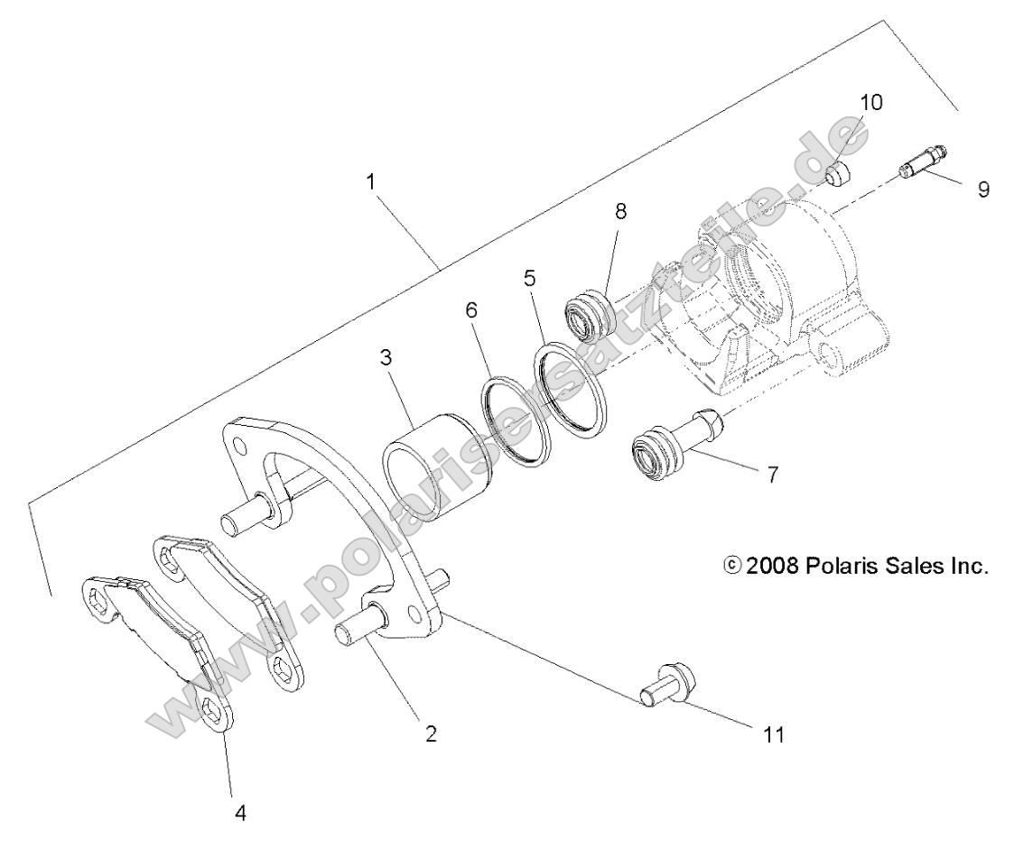 Brakes, Rear Caliper