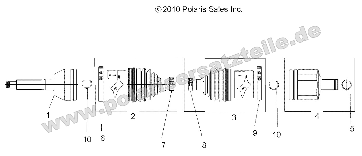 Drive Train, Front Drive Shaft