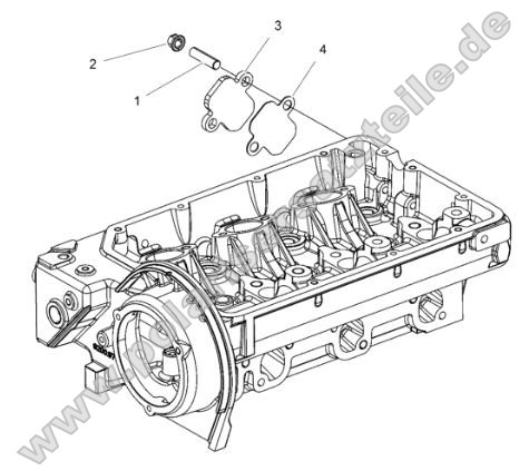 Engine, Fuel Pump Fitting Cover Engine, Fuel Pump Fitting Cover