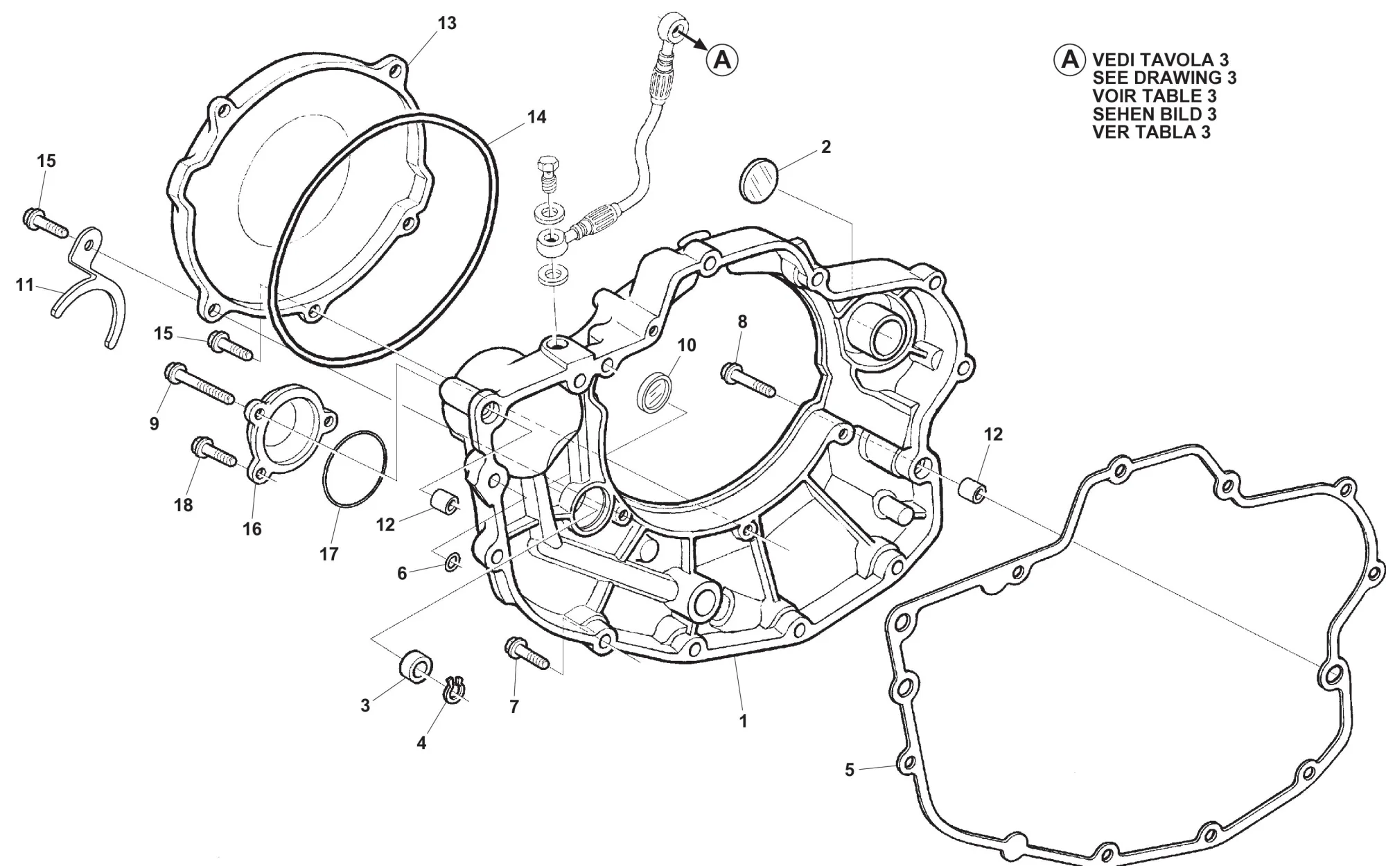 Motordeckel rechts Motordeckel rechts