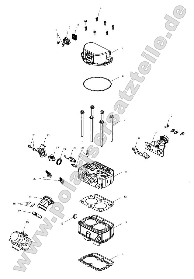 Cylinder and Cylinder Head