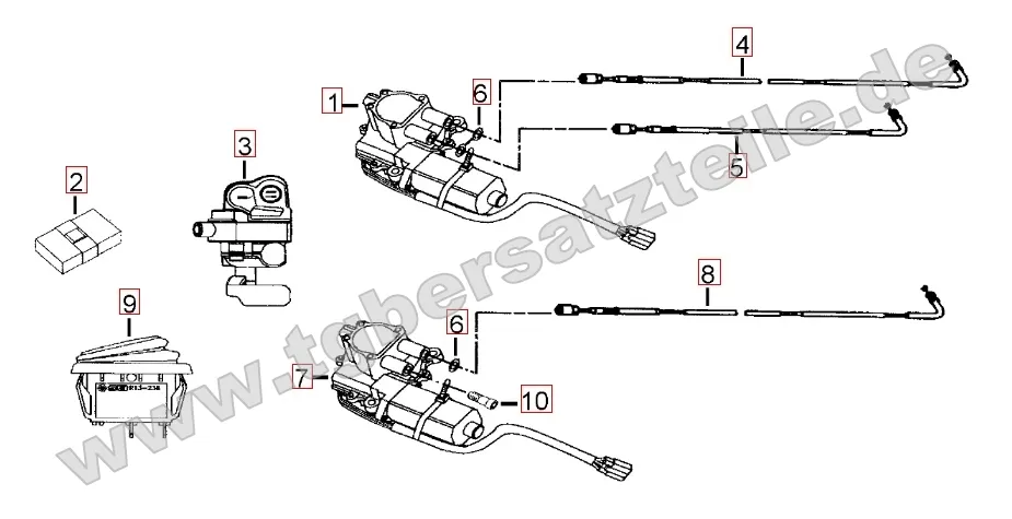Stellmotor Differenzialsperre Stellmotor Differenzialsperre
