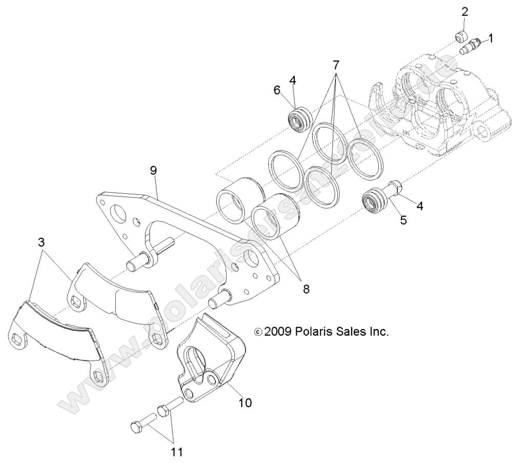 Brakes, Front Caliper Brakes, Front Caliper