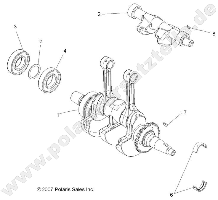 ENGINE, CRANKSHAFT and BALANCE SHAFT ENGINE, CRANKSHAFT and BALANCE SHAFT