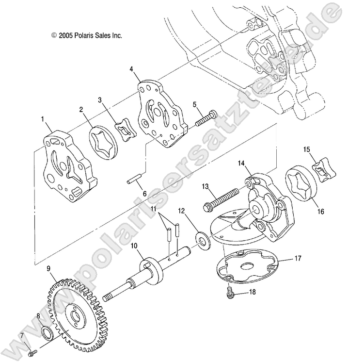 ENGINE, OIL PUMP ENGINE, OIL PUMP
