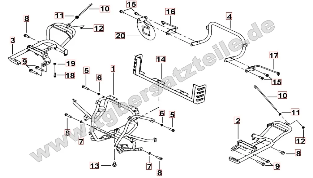 Stoßstange vorne und hinten