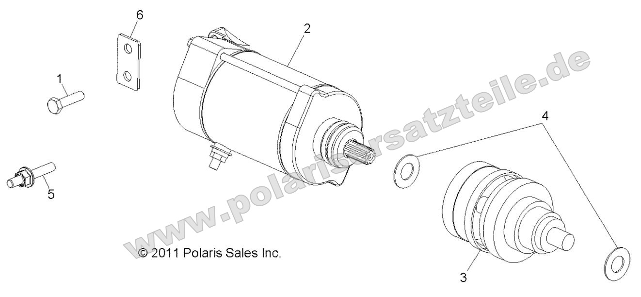 Engine, Starting Motor