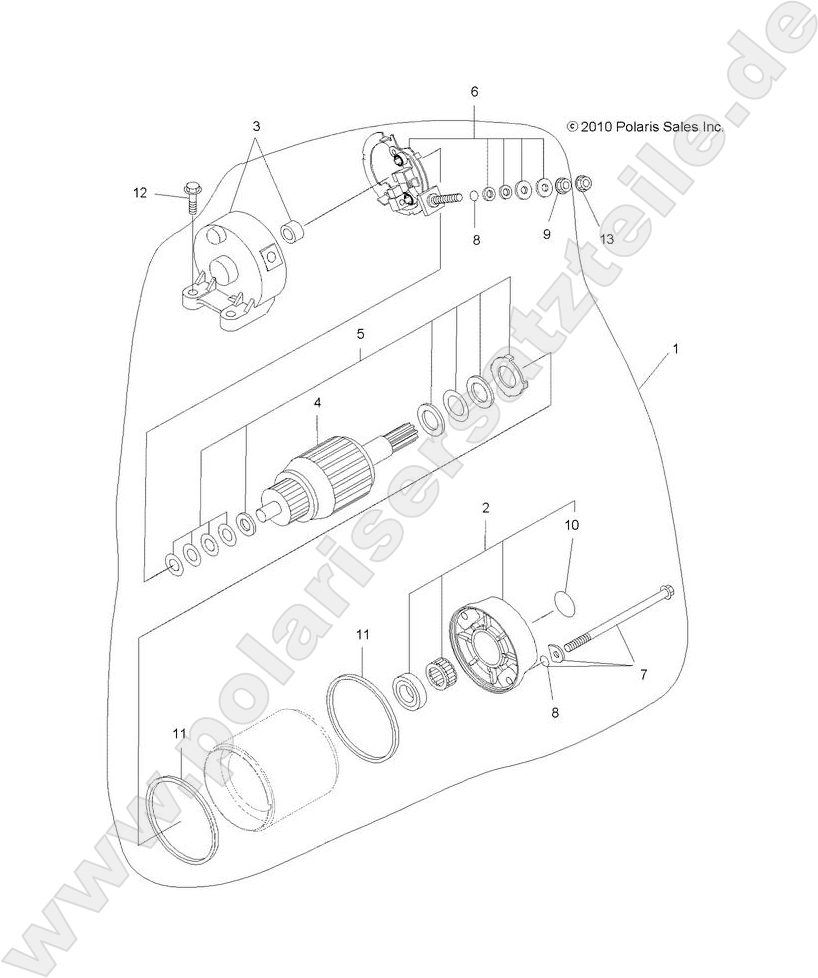 ENGINE, STARTING SYSTEM