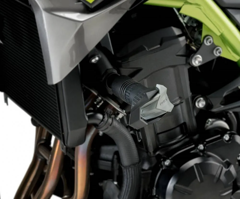 Puig_Sturzpads_R19_Crash_Pads_schwarz___Kawasaki_Z900_2017__9389N Puig Sturzpads R19 Crash Pads schwarz - Kawasaki Z900 2017-22 | Z900 SE 2022-