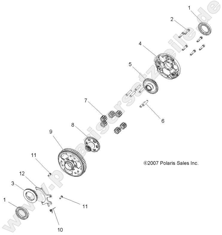 DRIVE TRAIN, DIFFERENTIAL