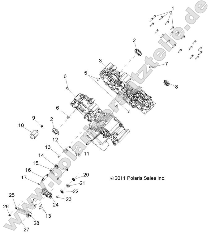 Drive Train, Main Gearcase