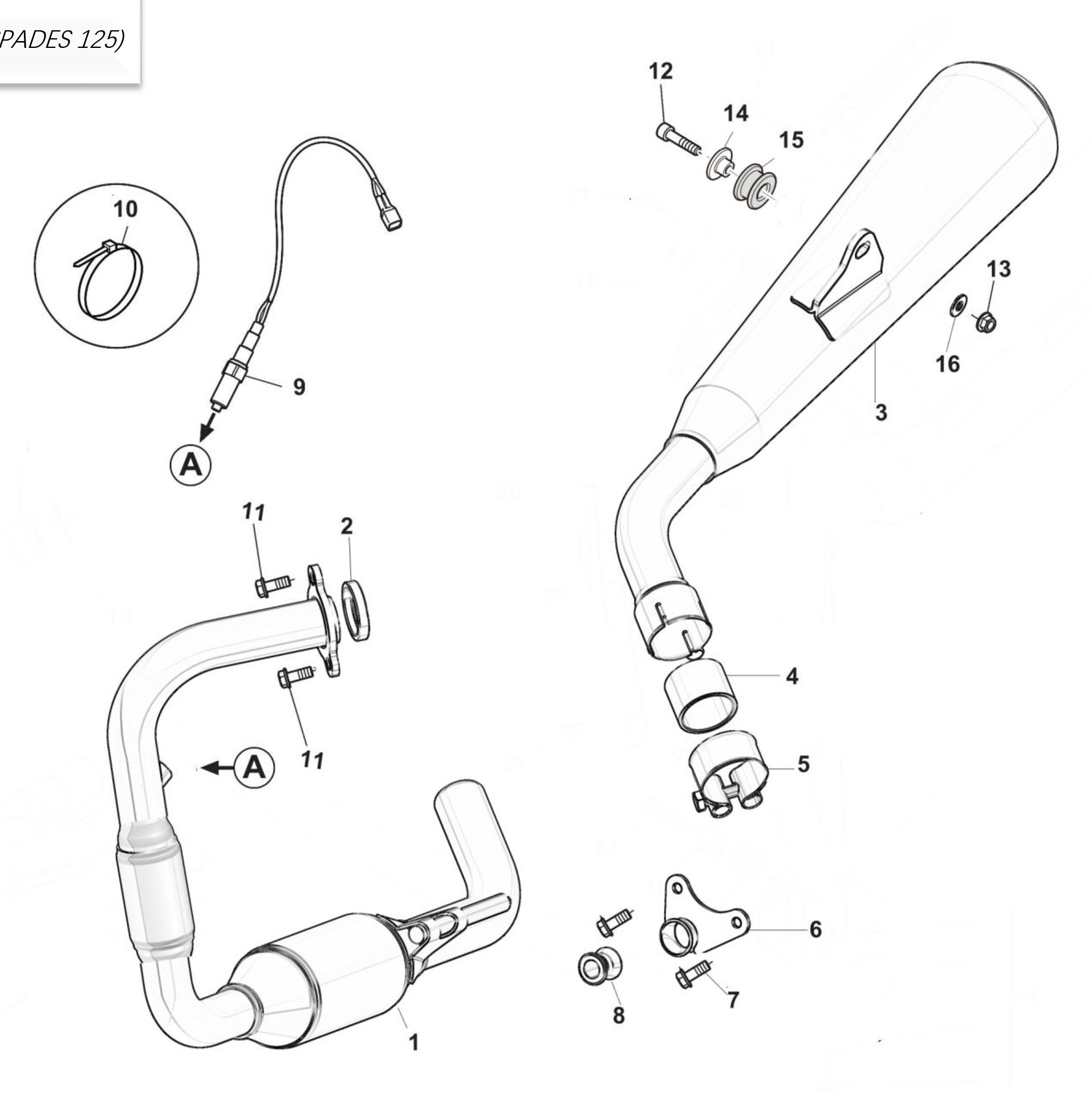 Auspuffsystem Ace of Spades Auspuffsystem Ace of Spades