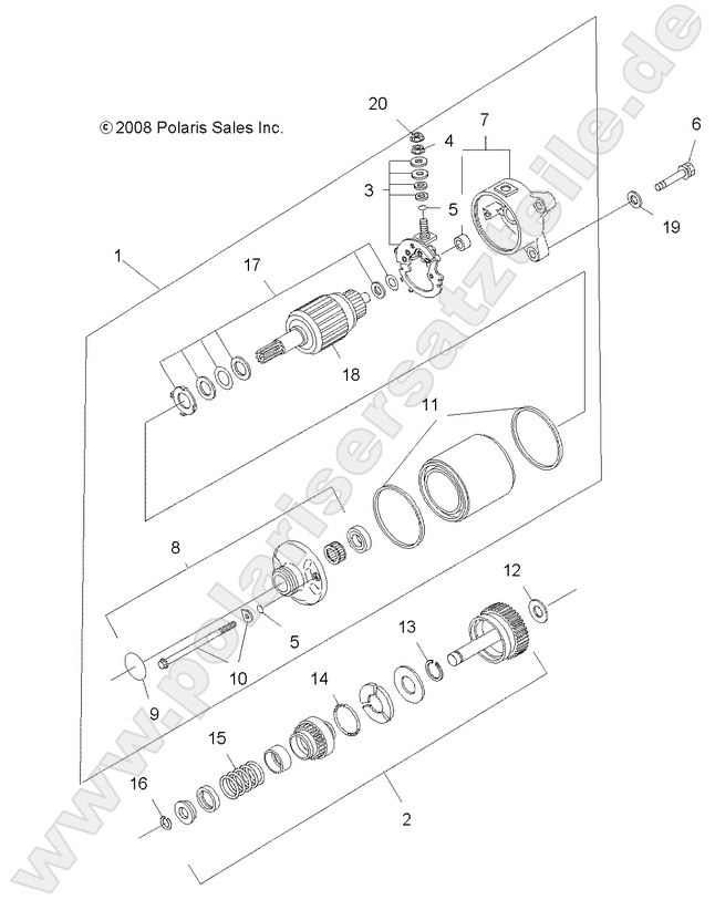 ENGINE, STARTING SYSTEM ENGINE, STARTING SYSTEM