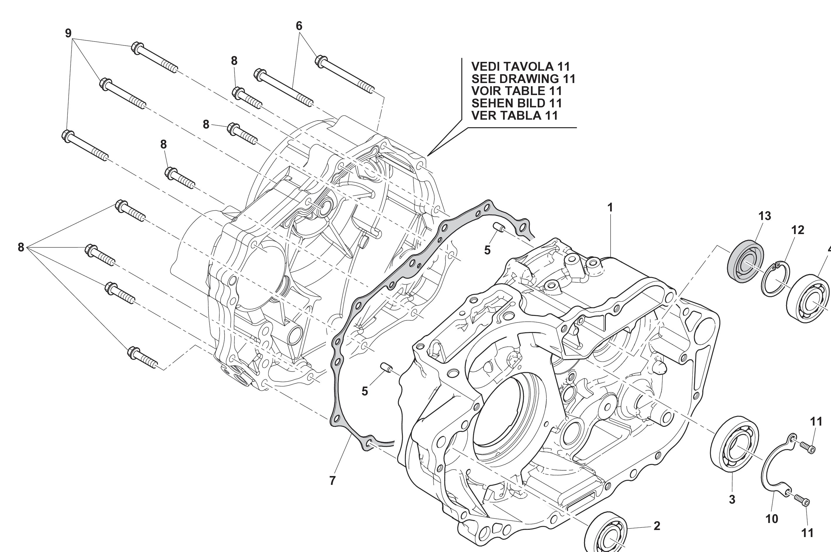 Motordeckel rechts Motordeckel rechts