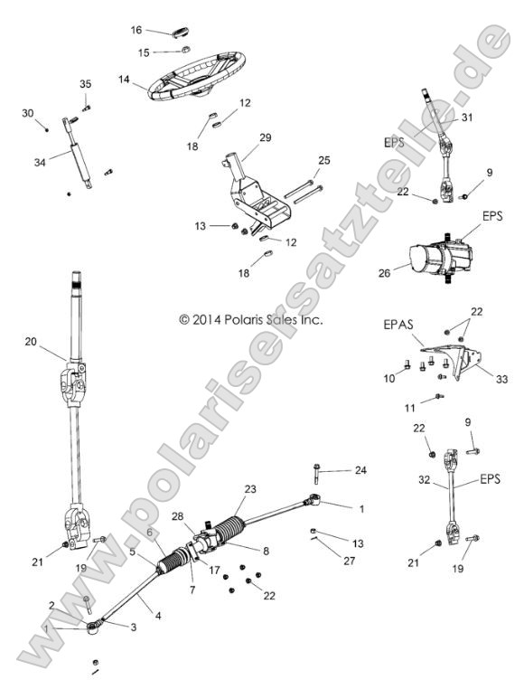 Steering, Steering Asm. Steering, Steering Asm.