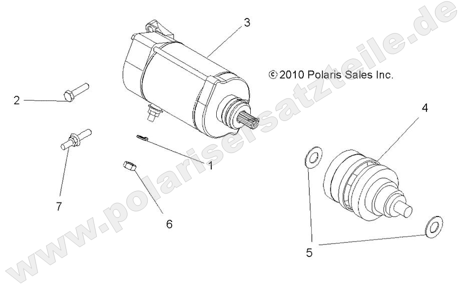 ENGINE, STARTING MOTOR ENGINE, STARTING MOTOR