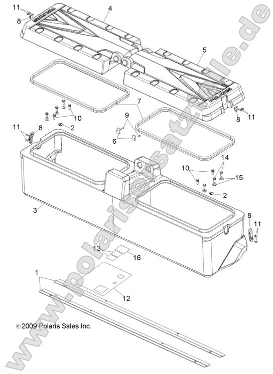 BODY, STORAGE BOX, REAR