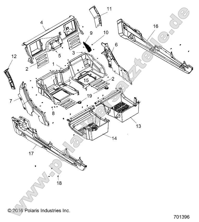 Body, Rear Closeoff, Fenders and Floor Body, Rear Closeoff, Fenders and Floor