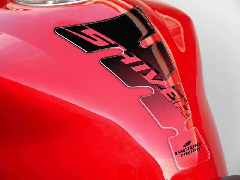 PUIG TANK PAD SPIRIT SHIVER SCHWARZ-KLAR - 5111N