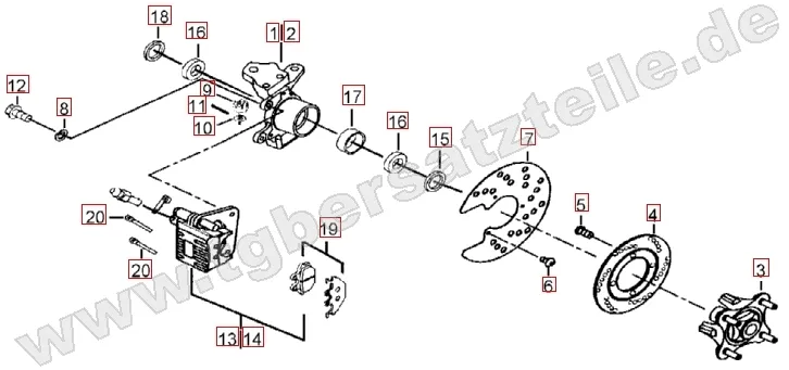 Vorderradbremse Vorderradbremse