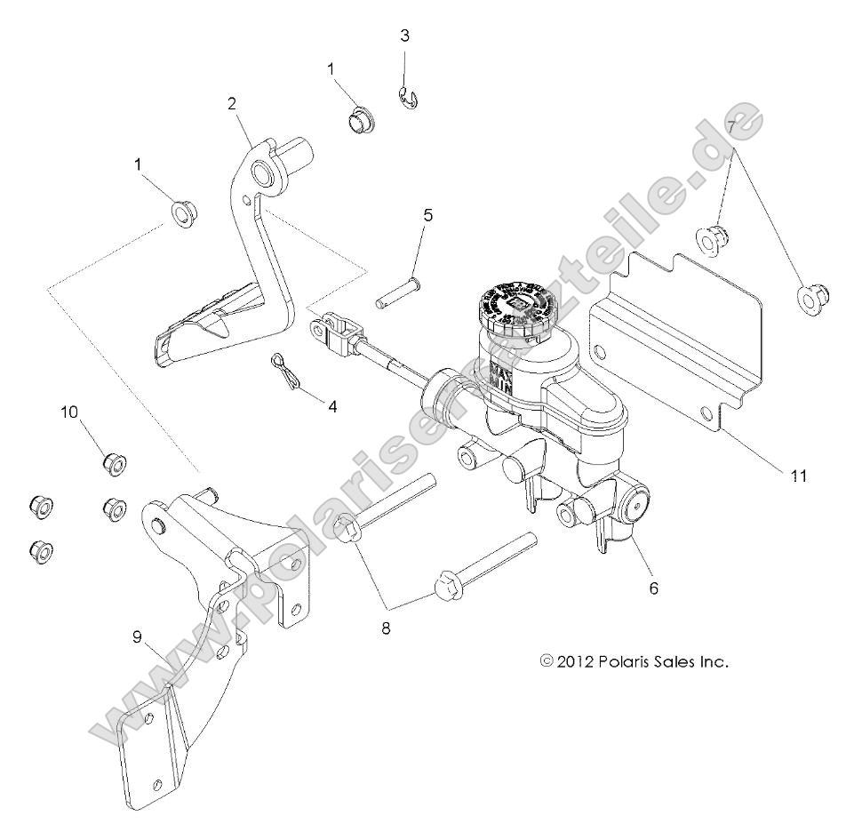 Brakes, Pedal and Master Cylinder Brakes, Pedal and Master Cylinder