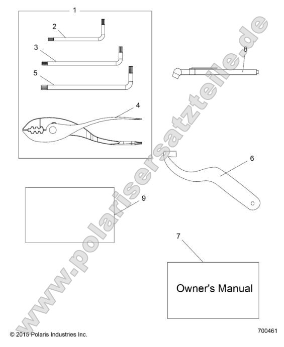 References, Tool Kit and Owners Manuals