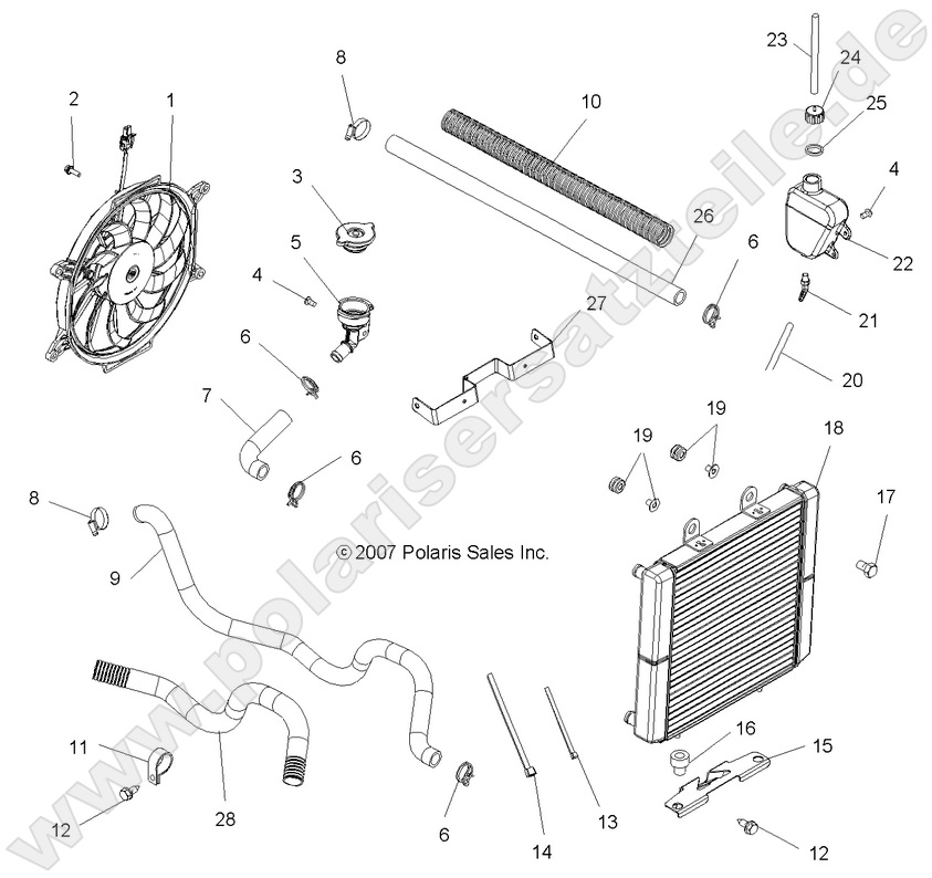 ENGINE, COOLING SYSTEM ENGINE, COOLING SYSTEM
