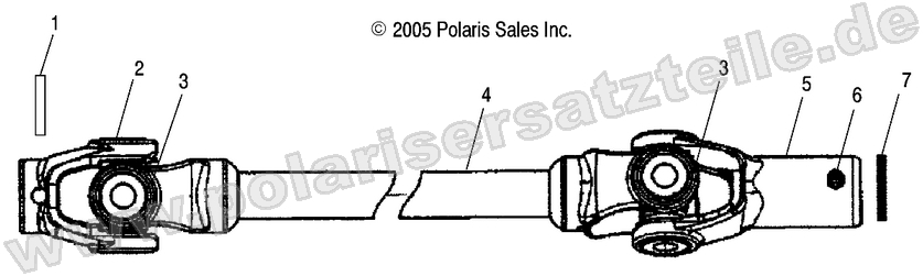 PROP SHAFT, FRONT PROP SHAFT, FRONT