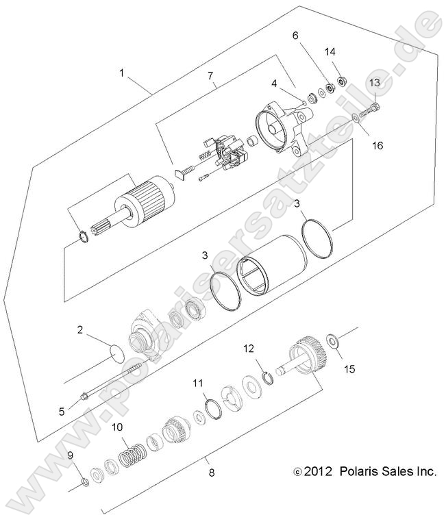 ENGINE, STARTING SYSTEM ENGINE, STARTING SYSTEM