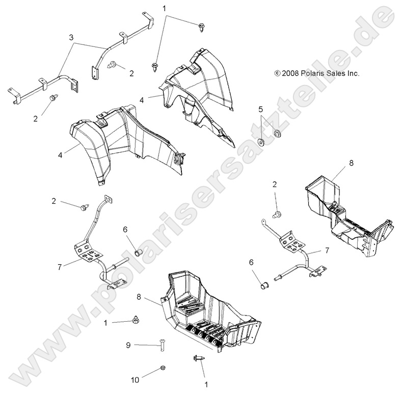 BODY, REAR CAB BODY, REAR CAB