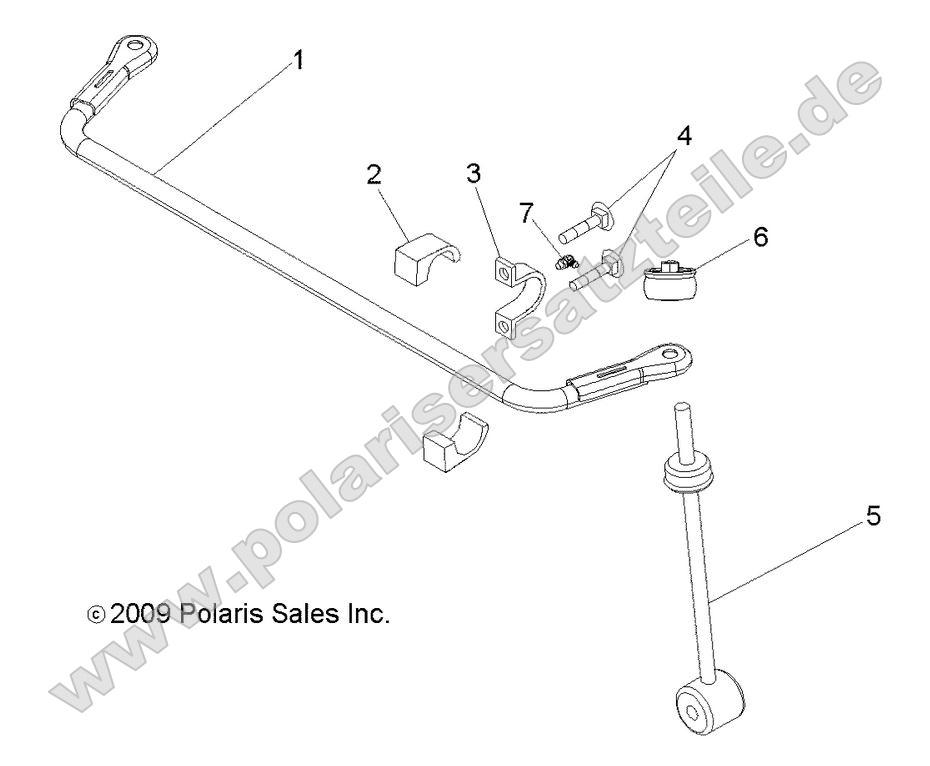Suspension, Rear Stabilizer Bar