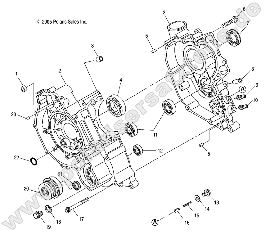 CRANKCASE CRANKCASE