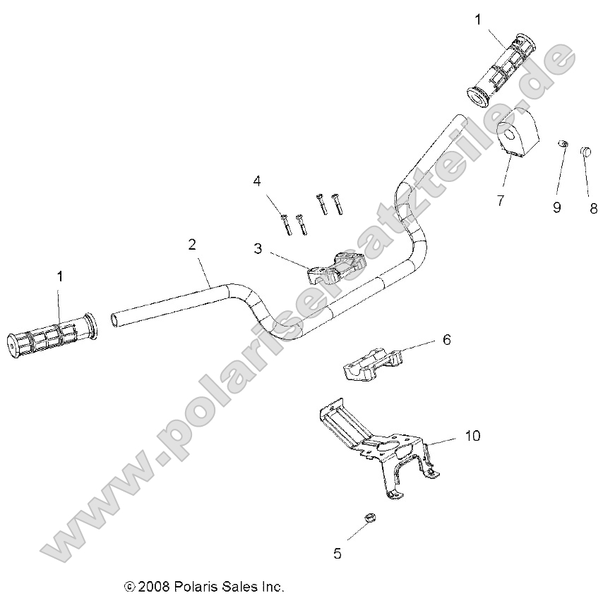 Steering, Handlebar and Controls Steering, Handlebar and Controls