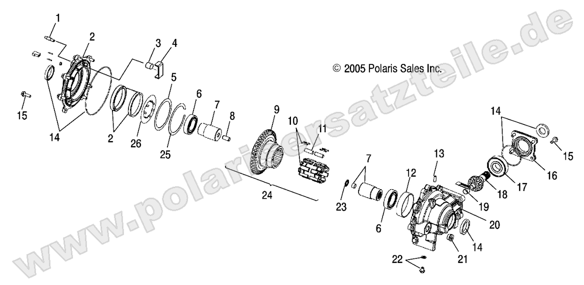 HOUSING, FRONT (DEMAND DRIVE)