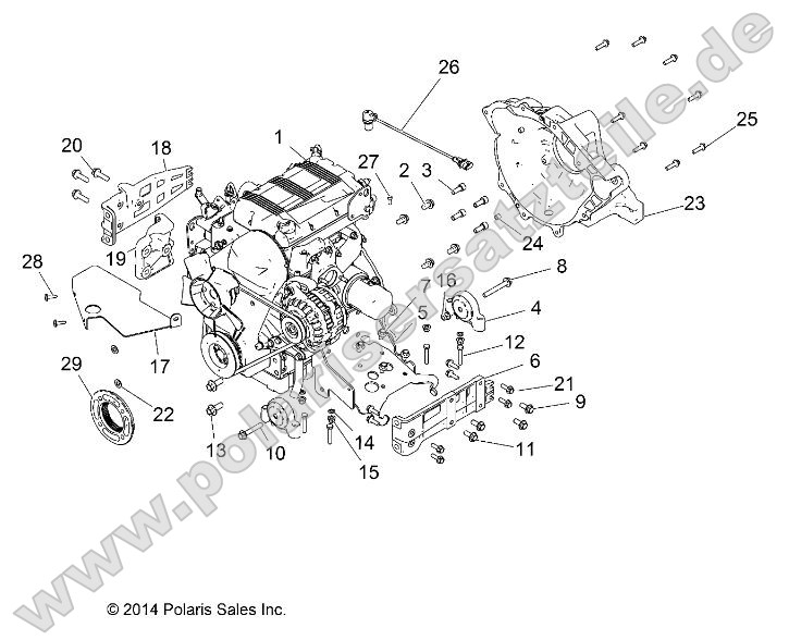 Engine, Mounting Engine, Mounting
